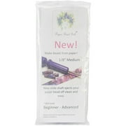 Original Paper Bead Roller Medium 1/8" W/Squishy Grip-White Base W/Assorted Color Grip