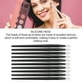 thumbnail image 3 of Makeup Brush Set, 10 Pieces Easy Cleaning Silicone Lip Applicator  For Home And Travel, 3 of 8