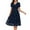 Blue, variant on Autumn And Winter Wedding Party Dress Retro Slim Ladies Formal Dresses Lace Mesh Dress And Evening Dresses Womens Petite Dresses Formal Dresses for Wedding Guest Fall High Neck Evening Gowns for Women