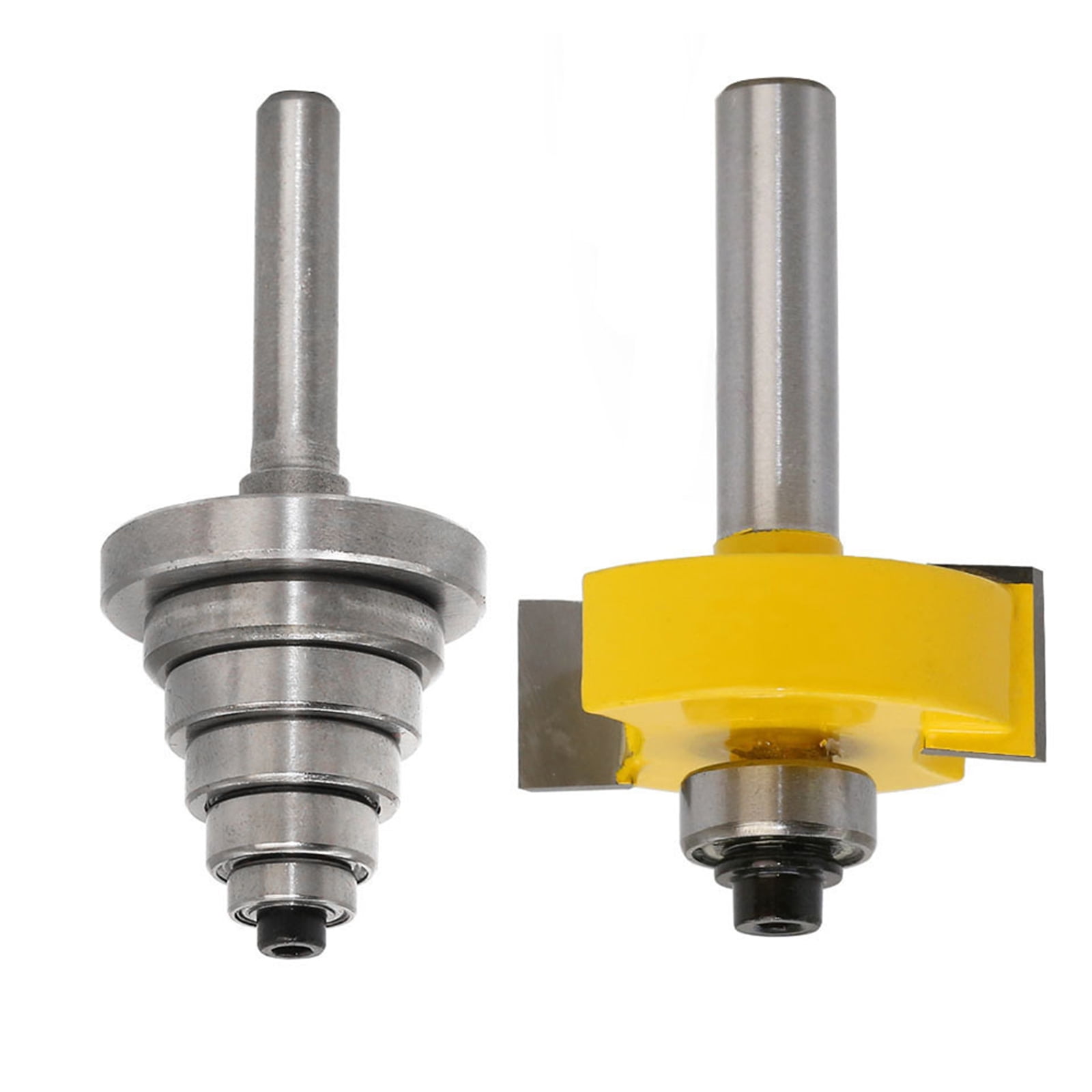 8mm Shank Rebate Cutter Router Bit with Bearing Wood Slot Milling Cutter 8mm Shank Rebate Cutter Router Bit with Bearing Wood Slot Milling Cutter