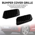 thumbnail image 1 of 2PCS Front Bumper Cover Grille Grill Bezel Insert for Audi Q5 2018-2022 Mesh, 1 of 5
