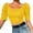 Yellow, variant on Womens Summer Tops Button Top Cute Shirts Summer Womens Lace Top Satin Button up Shirt Ladies Solid Tops Silk Long Sleeve Sheer Shirts Women Fashion Blouses Rave Slim Fit T Shirt Striped for L