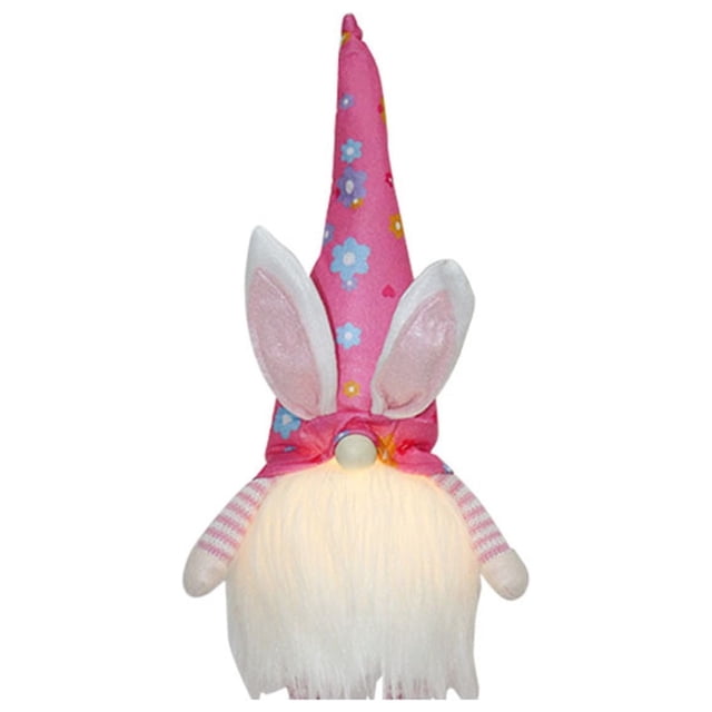 Xihbxyly Conejito de Pascua, Adorable Diseño de Dibujos Animados Sin Rostro, Cálido Ambiente Festivo, Decoración para Fiestas, Celebración de Pascua, Ideal para Exhibir En La Mesa, 1 Pieza, Tamaño 30