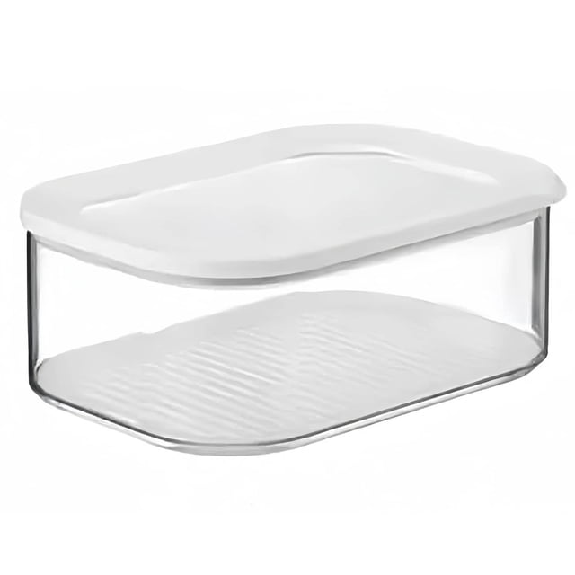 Stackable Food Storage Container Set with Lids for Refrigerator Organization and Fresh Lunch Meat Preservation