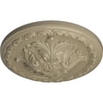 thumbnail image 3 of Ekena Millwork 11 3/8"OD x 2"P Acanthus Ceiling Medallion, Hand-Painted Gobi Desert, 3 of 7