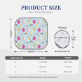 thumbnail image 3 of Wukai Happy Easter Car Front Windshield Sun Shade,Sun Visor Shield Block Automotive Interior Protector Blocks UV Rays-Medium, 3 of 6