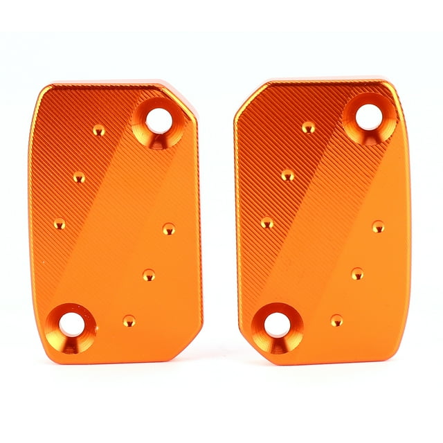 Tapa De Depósito De Freno De Motocicleta, Tapa De Depósito De Líquido De Frenos De Motocicleta Mano De Obra Exquisita Duradera Para 450 SX/SX-F Para 250/350 XC ANGGREK Naranja