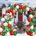 thumbnail image 4 of Kit de guirnaldas con globos para Navidad, rojo, verde y blanco, 104 unidades, 4 of 6