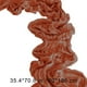 thumbnail image 3 of Mantel Banderines de mesa de crepé, mantel de gasa plisada de 90x180cm, decoración para bodas y eventos, color rojo óxido, 1 unidad Rkxzt, 3 of 9