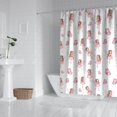 thumbnail image 2 of Fairy Princess Butterfly Pattern Shower Curtain 84"x72" ,Bathroom Decorative Shower Curtains Set with 12 Hooks,Modern Waterproof Washable Shower Curtain, 2 of 6