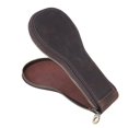 thumbnail image 1 of Bolsa de almacenamiento de cuero para pulsera de reloj, bolsa de cuero con cremallera de viaje portátil Compatible con almacenamiento de joyería y reloj, 1 of 5
