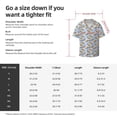 thumbnail image 5 of Honeii Cute Sloth for Men's Short-Sleeved Button-Up Collared Shirt Featuring A Pocket, Perfect for Beach Vacations, And Travel Adventures-X-Large, 5 of 5