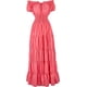 thumbnail image 1 of Zhitunemi Disfraz renacentista para mujer, vestido medieval de camisola, camisetas campesinas irlandesas debajo del vestido, 1 of 4