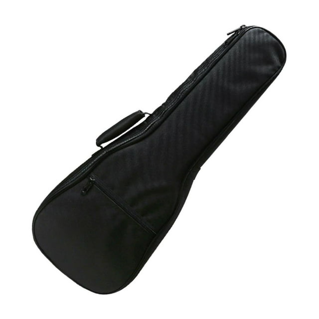 Maoww Sac Ukulélé Poche de Rangement Portable pour Concert Clips de Réglage Manuels de Musique Kaki 71cmx28cmx6cm Noir 65x24x6cm