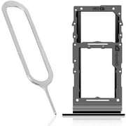 SIM and Memory Card Tray Holder SIM Tool for Samsung Galaxy Note 10+ 5G SM-N976V N976U N976 N976N N976B Black