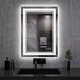 thumbnail image 1 of Espejo de baño LED VanPokins de 50 x 70 cm con luz degradada, 1 of 6