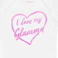thumbnail image 4 of Inktastic I Love My Glamma in Pink Chalk Heart Boys or Girls Baby Bodysuit, 4 of 5