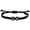 Black X, variant on Bracelets 26 Letter Couple Accessory with Adjustable Length for Boys and Girls Unique Round Letter Series Jewelry,5 cm,Black C
