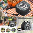 thumbnail image 6 of Pzuqiu Floral Cute Panda 4-Piece Girls Backpack Set - 17 Inch Large Capacity Schoolbag with Insulated Lunch Box Pencil Case Water Bottle Holder Bookbag for Girls 10-12 Elementary Middle School, 6 of 7