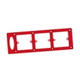 thumbnail image 3 of Plantilla de caja de cables tipo 86, accesorios para caja inferior de enchufe para trabajos de electricista Tamaño interno rojo 5 cm, 3 of 9