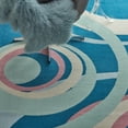 thumbnail image 6 of Nourison Grafix Geometric Blue Multi Colored 7'10" x 9'10" Area Rug, (8x10), 6 of 8