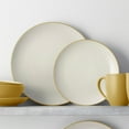 thumbnail image 6 of Noritake Colorwave Mustard 16-Piece Coupe Dinnerware Set, Service for 4, 6 of 7