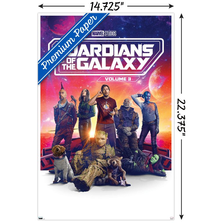 Marvel Guardians of the Galaxy Vol 3 - One Sheet Wall Poster