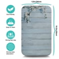 thumbnail image 5 of Charming Rustic Daisy Board Coffee Drying Mat - Large 19.5x12in - Fast Drying, Wooden Plank Decor for Kitchen, 5 of 7