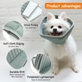 thumbnail image 1 of Collar para Gato Perro, Collar Cono Protección Anti-mordida, Collar de recuperación para Evitar Tocar Puntos, Lamer Heridas y Rascarse, M LingWen 8390613758484, 1 of 1