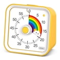 thumbnail image 1 of Infpokid Temporizador Visual Para Niños Con Función De Pausa Lindo Temporizador Silencioso Con Arco Iris Para Aula Enseñanza Tarea Cocina 60 Minutos Cuenta Regresiva Gestión Del Tiempo Para Tdah (Arco, 1 of 6