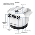 thumbnail image 3 of Automatic Cards Dealing Shuffling Machine 360° Rotating Electric Card Dealer 2600mAh Rechargeable ,Easy to Operate, 3 of 6