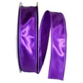 thumbnail image 1 of Reliant Ribbon - 5102W-064-09C, Soft Satin Ez Wired Edge Ribbon, Purple, 1-1/2 Inch, 100 Yards, 1 of 1