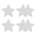 thumbnail image 1 of Parches de Lentejuelas en Forma de Estrella Uxcell, 2.6"x2.6" Parches de Lentejuelas Bordados, 6 Paquete Blanco, 1 of 6
