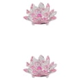 thumbnail image 2 of Matsuzay Flor de loto de cristal Cristales Flores Inicio Type2 NO2, 2 of 6