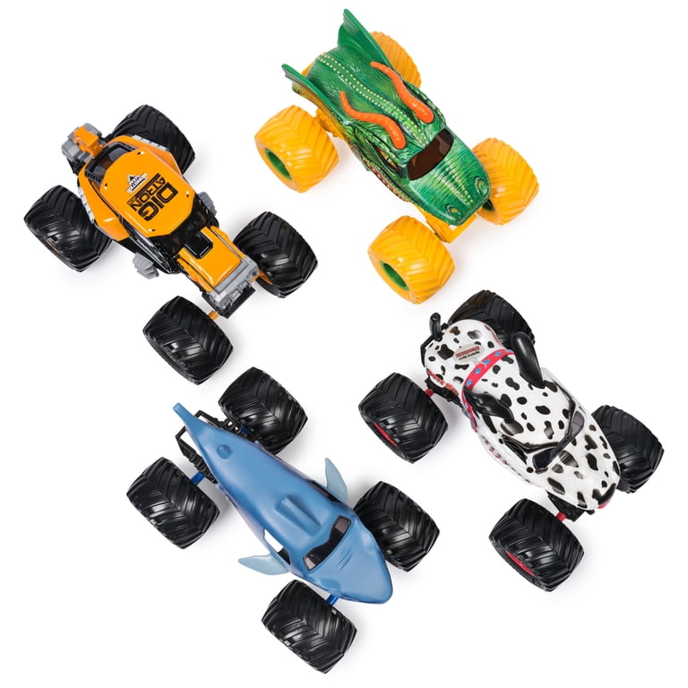 Monster Jam Digatron Collectible Monster Truck, 1:24 Scale photo 5