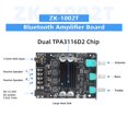 thumbnail image 2 of Placa amplificadora Wuzhi Audio ZK-1002T Bluetooth 100W+100W, 2 of 6