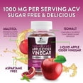 thumbnail image 6 of Apple Cider Vinegar Gummies for Weight Loss - Sugar Free - Max Strength ACV Gummy with Vitamin B12 & The Mother - Metabolism & Energy Support - Vegan Apple Cider Vinegar Gummy Supplement - 60 Gummies, 6 of 10
