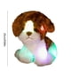 thumbnail image 3 of Peluche de cachorro luminoso con luz LED que cambia de color, almohada de peluche suave multicolor de 17,7 pulgadas, luz nocturna para niños con temporizador de 15 minutos, batería no incluida, r, 3 of 5
