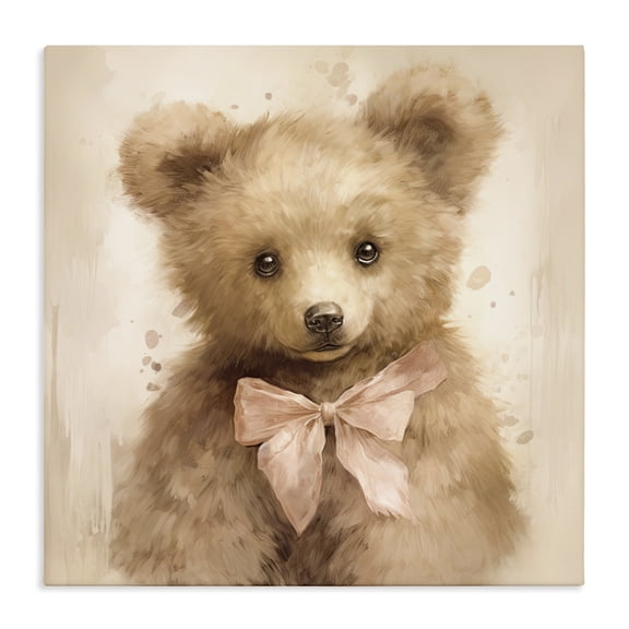 Stupell Industries Little Baby Bear Canvas Wall Art, design by Tina LeCour