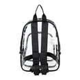 thumbnail image 4 of Eastsport Clear Daybreak Mini Backpack, Black, 4 of 7