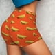 thumbnail image 4 of Fotbe tortilla tacos Shorts Sin Costuras – Shorts Deportivos de Cintura Alta para Mujer, Elásticos para Gimnasio, Yoga, Running o Ciclismo-X-Large, 4 of 8