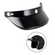thumbnail image 5 of Protector de pico de casco, 3 accesorios a presión, pieza de repuesto, protector de parasol para 3/4 Negro, 5 of 9