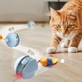thumbnail image 3 of Intelligent Interactive Pet Toy Automatic Rolling Teasing Tail Rechargeable Obstacle Avoidance Motion Activation For Cats And Dogs, 3 of 8