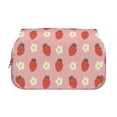 thumbnail image 2 of Disketp Strawberry Estuche de Lápices de Doble Capa con Tapa Abatible y Cremallera, Organizador Escolar para Adolescentes y Adultos, 2 of 7