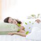 thumbnail image 1 of Hotel-Grade Bed Pillow Core | Soft & Supportive for Back, Side, Stomach Sleepers | 1pc | Eco-Friendly Fabric | Plush Comfort | Gray/White/Green | 48x74cm | 800g | Breathable Durable Design, 1 of 7