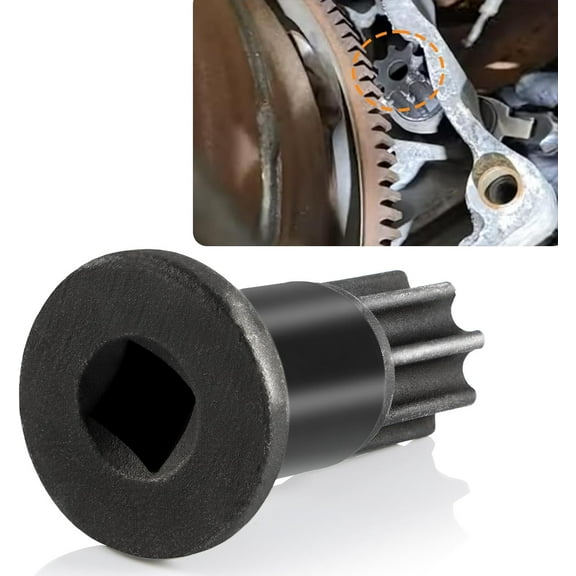 Engine Steering Socket Wrench Tool, Engine Barring Rotating Tool Compatible with Cummins B and C & Dodge Pickups 3.9L 5.9L 6.7L 8.3L Liter Turbo Engine Replace#：3824591A