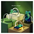 thumbnail image 2 of 15W Fast Wireless Chargers for Phone Induction Charger Holder with Night Lit Desk Lamp ,Quick Charge Advantage, 2 of 7