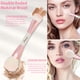 thumbnail image 5 of DUAIU Set de 5 Pinceles Doble Cara Profesionales - Brochas para Base, Contorno, Rubor, Iluminador y Corrector - Juego de Brochas Facial y Ojos (Rosa), 5 of 6