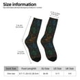 thumbnail image 6 of Uemuo Gamepad Joystick Game Pattern Women's Crew Socks, Soft Durable Breathable Moisture-Wicking with Odor Control Cotton socks, 6 of 9