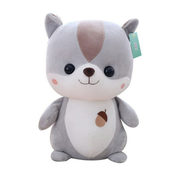 25cm Squirrel Plush Toy Squirrel Stuffed Animal Toy Plush Animal Doll